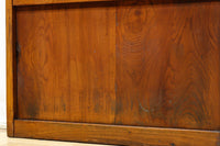 幅602ミリ 色ガラスをアクセントにしたスリム幅のガラス戸 F8579 在庫1枚