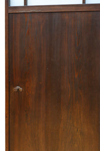 幅604ミリ スリム幅!! 透かし板が風情を添えるガラス戸 F8580 在庫1枚