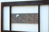 幅604ミリ スリム幅!! 透かし板が風情を添えるガラス戸 F8580 在庫1枚