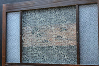 幅604ミリ スリム幅!! 透かし板が風情を添えるガラス戸 F8580 在庫1枚