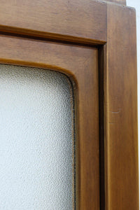 幅607ミリ ダイヤガラスが輝くスリム幅のガラス戸 F8581 在庫1枚