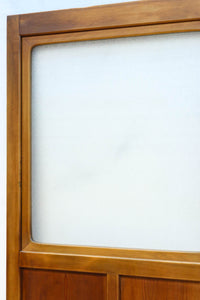 幅607ミリ ダイヤガラスが輝くスリム幅のガラス戸 F8581 在庫1枚