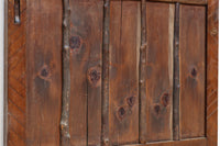 幅853ミリ 古色の風合いが素敵なレトロモダンなガラス戸 F8584 在庫1枚