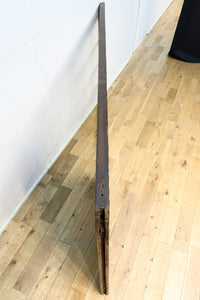 幅853ミリ 古色の風合いが素敵なレトロモダンなガラス戸 F8584 在庫1枚