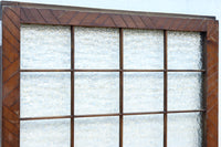 幅853ミリ 古色の風合いが素敵なレトロモダンなガラス戸 F8584 在庫1枚