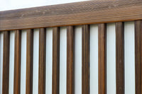 角太格子の堅牢感と上質さがあるスリガラス入りガラス戸 F8585 在庫1枚