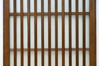 角太格子の堅牢感と上質さがあるスリガラス入りガラス戸 F8585 在庫1枚