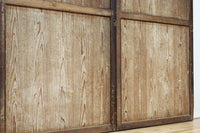 鷹と雉と梅の縁起良い板絵戸セット F8593 在庫2枚1組