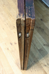 鷹と雉と梅の縁起良い板絵戸セット F8593 在庫2枚1組