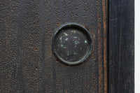 幅860ミリ 東海道から望む富士を描いたのか風情漂う素晴らしい板絵戸セット F8594 在庫2枚1組