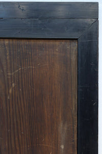 幅888ミリ 二羽の小鳥がもみじの周りで戯れる板絵戸 F8595 在庫1枚