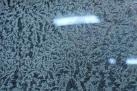 稀少幅1100ミリ 縦格子と結霜ガラスの小窓が上品な幅広大阪格子戸 F8596 在庫4枚