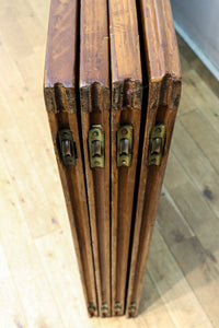 幅885ミリ 繊細な縦格子が美しく並ぶスリガラス入り大阪格子戸 F8597 在庫4枚