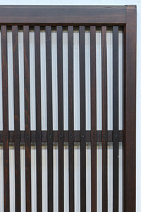 幅897ミリ 面取りされた格子で風合い豊かな格子戸 F8599 在庫1枚