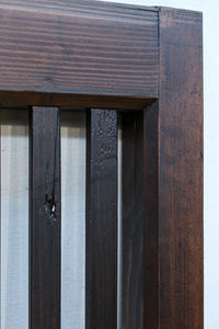 幅897ミリ 面取りされた格子で風合い豊かな格子戸 F8599 在庫1枚