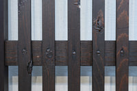 幅897ミリ 面取りされた格子で風合い豊かな格子戸 F8599 在庫1枚