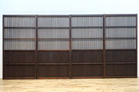 幅897ミリ 面取りされた格子で風合い豊かな格子戸 F8599 在庫1枚