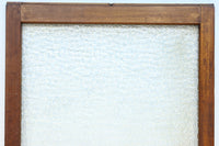 幅883ミリ 大判のプレスガラスで開放感溢れるレトロガラス戸 F8601 在庫4枚