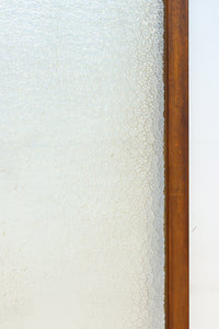 幅883ミリ 大判のプレスガラスで開放感溢れるレトロガラス戸 F8601 在庫4枚