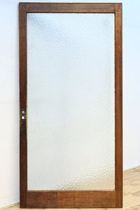 幅883ミリ 大判のプレスガラスで開放感溢れるレトロガラス戸 F8601 在庫4枚