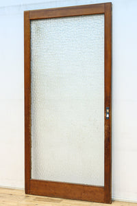 幅883ミリ 大判のプレスガラスで開放感溢れるレトロガラス戸 F8601 在庫4枚