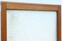 幅883ミリ 大判のプレスガラスで開放感溢れるレトロガラス戸 F8601 在庫4枚