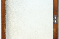 幅883ミリ 大判のプレスガラスで開放感溢れるレトロガラス戸 F8601 在庫4枚