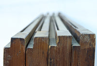 幅883ミリ 大判のプレスガラスで開放感溢れるレトロガラス戸 F8601 在庫4枚