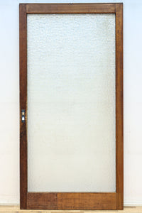 幅883ミリ 大判のプレスガラスで開放感溢れるレトロガラス戸 F8601 在庫4枚