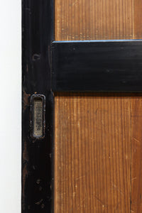 小菊と白梅の花で華やかな板絵戸セット F8602a 在庫2枚1組