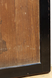 牡丹と白梅の花で上品な板絵戸セット F8602b 在庫2枚1組