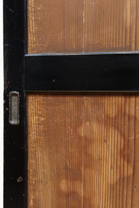 牡丹と白梅の花で上品な板絵戸セット F8602b 在庫2枚1組