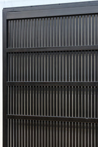 幅953ミリ 平格子が美しく並ぶ全面幅広格子戸 F8606 在庫1枚