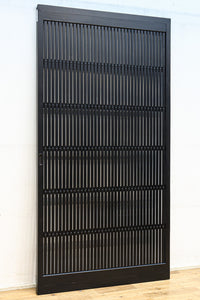 幅953ミリ 平格子が美しく並ぶ全面幅広格子戸 F8606 在庫1枚