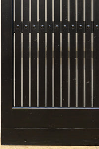 幅953ミリ 平格子が美しく並ぶ全面幅広格子戸 F8606 在庫1枚