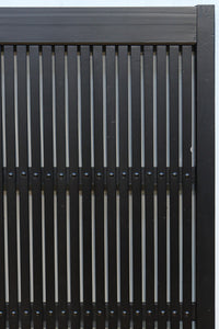 幅953ミリ 平格子づくりで風格のある全面幅広格子戸 F8607 在庫3枚