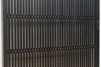 幅953ミリ 平格子づくりで風格のある全面幅広格子戸 F8607 在庫3枚