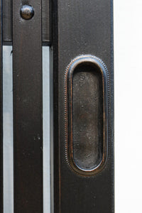 幅953ミリ 平格子づくりで風格のある全面幅広格子戸 F8607 在庫3枚