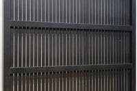 幅953ミリ 平格子づくりで風格のある全面幅広格子戸 F8607 在庫3枚