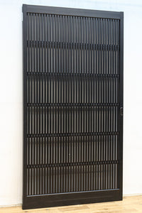 幅953ミリ 平格子づくりで風格のある全面幅広格子戸 F8607 在庫3枚