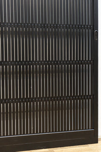 幅953ミリ 平格子づくりで風格のある全面幅広格子戸 F8607 在庫3枚