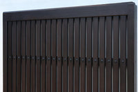 968ミリ 凛とした佇まいの全面平格子戸 F8608 在庫4枚