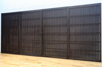 968ミリ 凛とした佇まいの全面平格子戸 F8608 在庫4枚