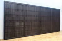 968ミリ 凛とした佇まいの全面平格子戸 F8608 在庫4枚