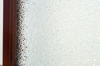 昭和レトロ!! 色ガラスの配色が爽やかなガラス戸 F8613 在庫2枚