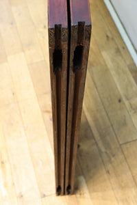 昭和レトロ!! 色ガラスの配色が爽やかなガラス戸 F8613 在庫2枚