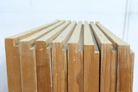 幅673ミリ スリム幅!! 縁起の良い松鷹の彫刻が風情漂う簾戸 F8614 在庫8枚