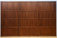 幅930ミリ 穏やかな色彩で風情溢れる無双板戸 F8616 在庫3枚