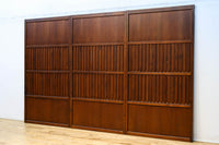 幅930ミリ 穏やかな色彩で風情溢れる無双板戸 F8616 在庫3枚