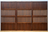 幅930ミリ 穏やかな色彩で風情溢れる無双板戸 F8616 在庫3枚